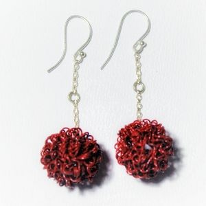 PomPom earrings
